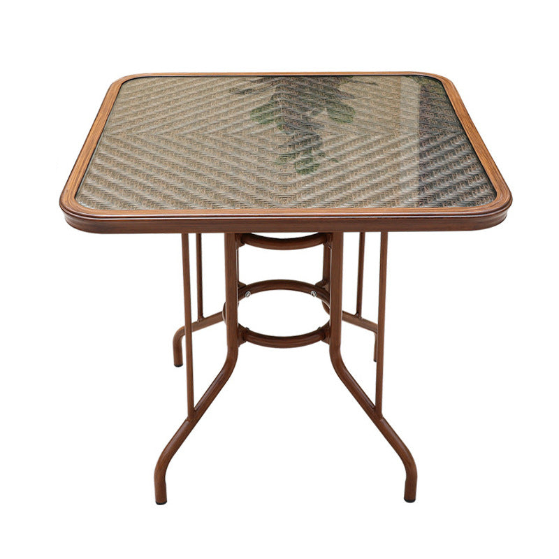 Outdoor Rattan Chair Balcony Table And Chair Set