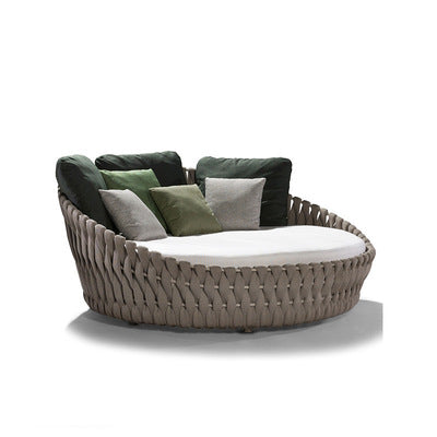 Outdoor Leisure Rattan Tables And Chairs European Leisure Indoor Outdoor Rattan Balcony Courtyard Garden Outdoor Rattan Chair Furniture
