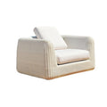 Outdoor Rattan Chair Sofa Pastoral Leisure Rattan Cloth Sofa Combination Large And Small Family Living Room Corner Rattan Sofa