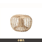 Rattan Sofa Outdoor Garden Southeast Asian Style Rattan Balcony Small Tea Table Indoor Courtyard Outdoor Furniture Combination