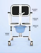 Multifunctional transfer machine Home disability transfer machine Nursing care for bedridden paralyzed elderly Lifting transfer car can take a bath