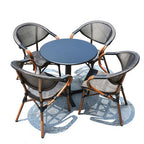 Outdoor Coffee Shop Tables And Chairs Outdoor Commercial Street Places Leisure Rattan Tables And Chairs Balcony Tables And Chairs Three Piece Set Of Outdoor Rattan Chairs