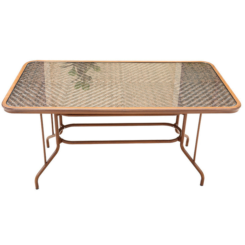 Outdoor Rattan Chair Balcony Table And Chair Set
