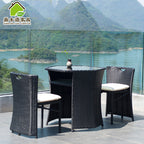 Outdoor Leisure Balcony Rattan Chair Tea Table Three Piece Set Of Modern Simple Rattan Furniture Set Outdoor Balcony Chair