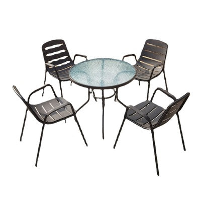 Outdoor Teng Chair Table And Chair Balcony Chair Rattan Chair Tea Table Three Piece Set Of Terrace Furniture Rattan Leisure Chair Garden Furniture