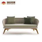 Outdoor Furniture Combination Nordic Rattan Art Sofa Outdoor Villa Courtyard Balcony Rattan Sofa Chair Combination