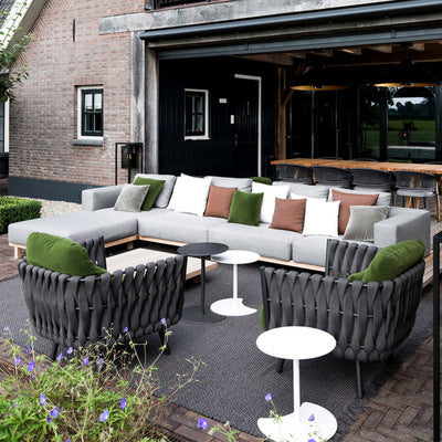 Outdoor Sofa Leisure Balcony Rattan Sofa Villa Outdoor Courtyard Double Outdoor Rattan Chair Sofa Furniture Combination