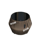 Outdoor Sofa Waterproof Outdoor Restaurant Card Seat Rattan Sofa Courtyard Terrace Leisure Double Rattan Sofa Chair