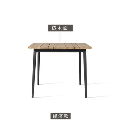 Simple Leisure Garden Rattan Chair Tea Table Furniture Outdoor Balcony Tables And Chairs Round Rattan Nordic Courtyard Outdoor Combination