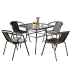 Rattan Chair Outdoor Furniture Balcony Tables And Chairs Rattan Furniture Outdoor Tables And Chairs Teng Chair Outdoor Rattan Chair Teng Chair Leisure Outdoor