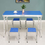 Outdoor Folding Table Stall Push Table Portable Square Dormitory Small Table Aluminum Alloy Portable Exhibition Table