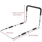 Beside the bed, aluminum alloy handrail frame, customized bed guardrail, guardrail, guardrail, bed guardrail, bedside handrail for the elderly
