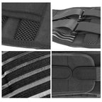Elastic double pressure belt guard fitness mesh breathable exercise waist guard strength support weight lifting belt