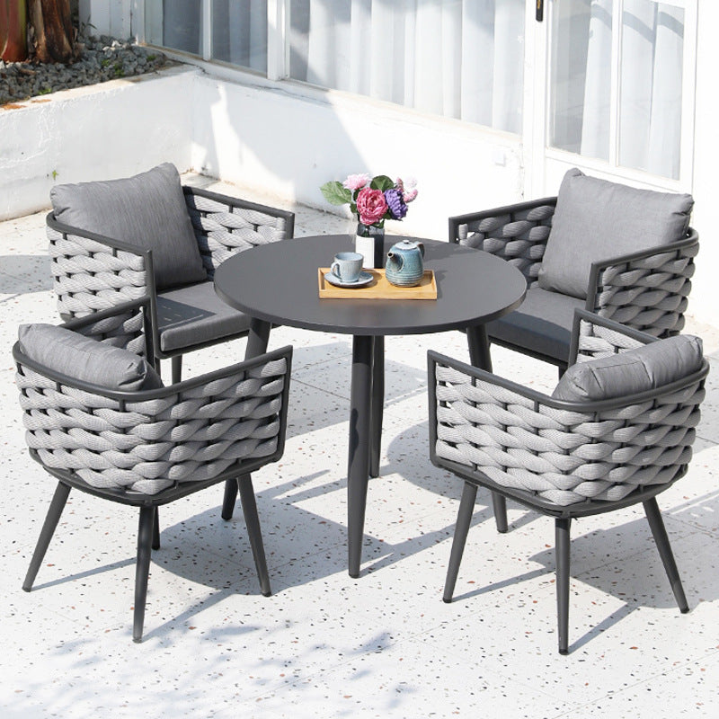 Nodic Patio Rattan Sofa Set