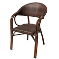 Outdoor Rattan Chair Balcony Table And Chair Combination Courtyard Garden Outdoor Leisure Rattan Woven Table And Chair Combination Imitation Rattan Seat Combination