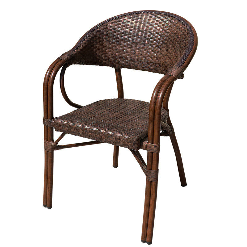 Outdoor Rattan Chair Balcony Table And Chair Set
