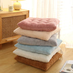 Plush Cushion Household Dining Chair Cushion Thickening Warm Office Student Chair Cushion
