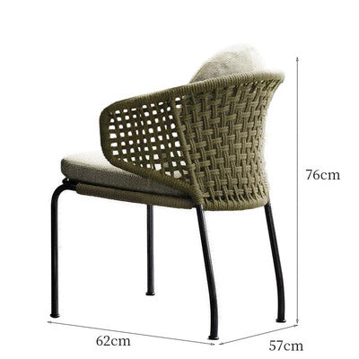 Nordic Outdoor Tables And Chairs Leisure Terrace Outdoor Balcony Garden Courtyard Furniture Combination Tea Table Rattan Chair Three Piece Set