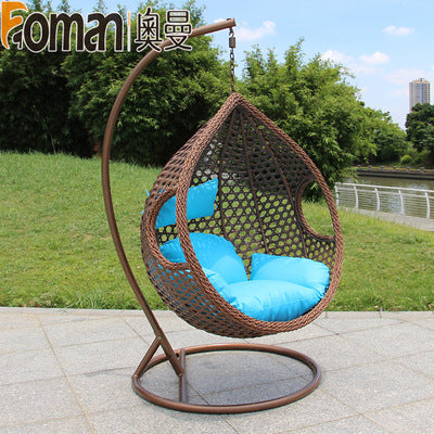 Outdoor Hanging Chair Hanging Basket Chair Room Swing Rattan Chair Household Lazy Hanging Orchid Chair Swing Indoor Balcony Leisure