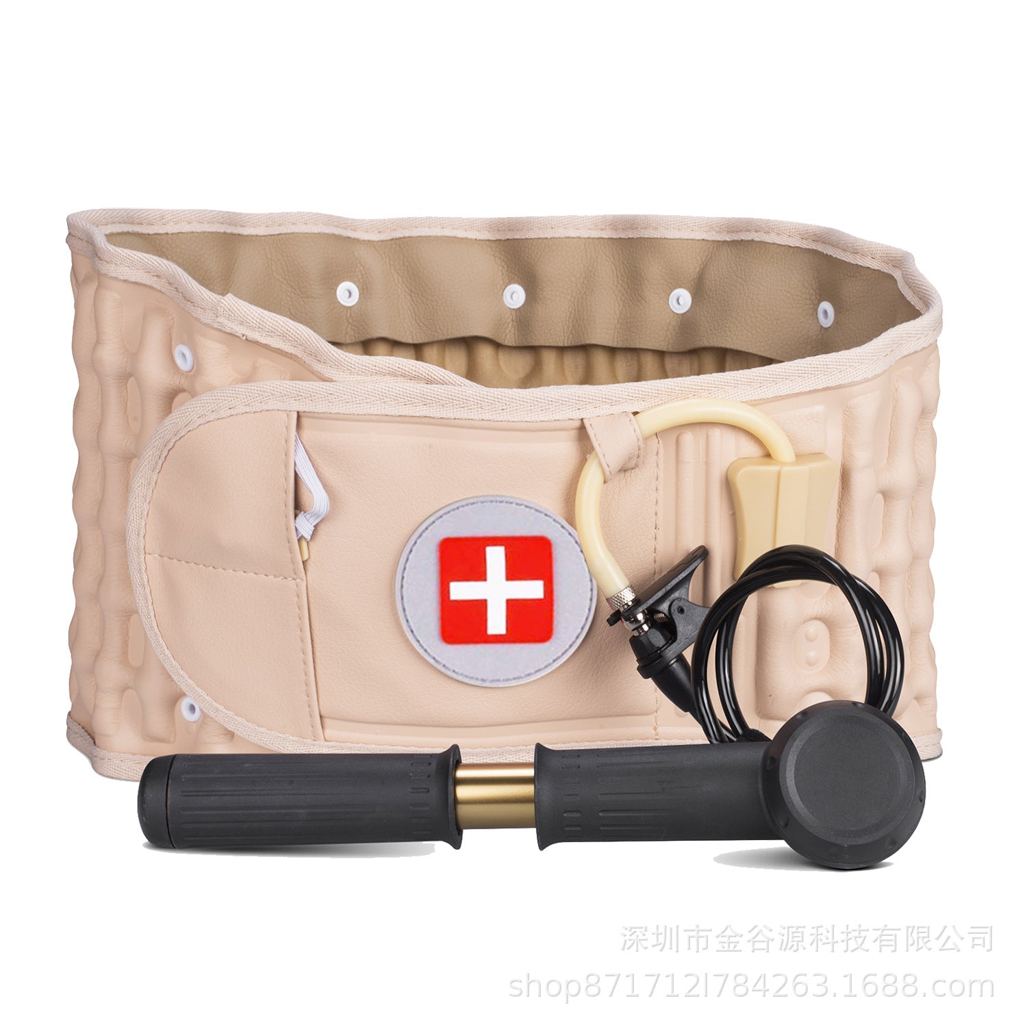 Inflatable waistband lumbar traction waistband lumbar fixation waistband lumbar disc protrusion traction lumbar protection