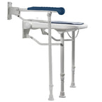 Bathroom seat folding stool, elderly toilet, toilet handrail, folding safety, anti-skid railing, bath stool
