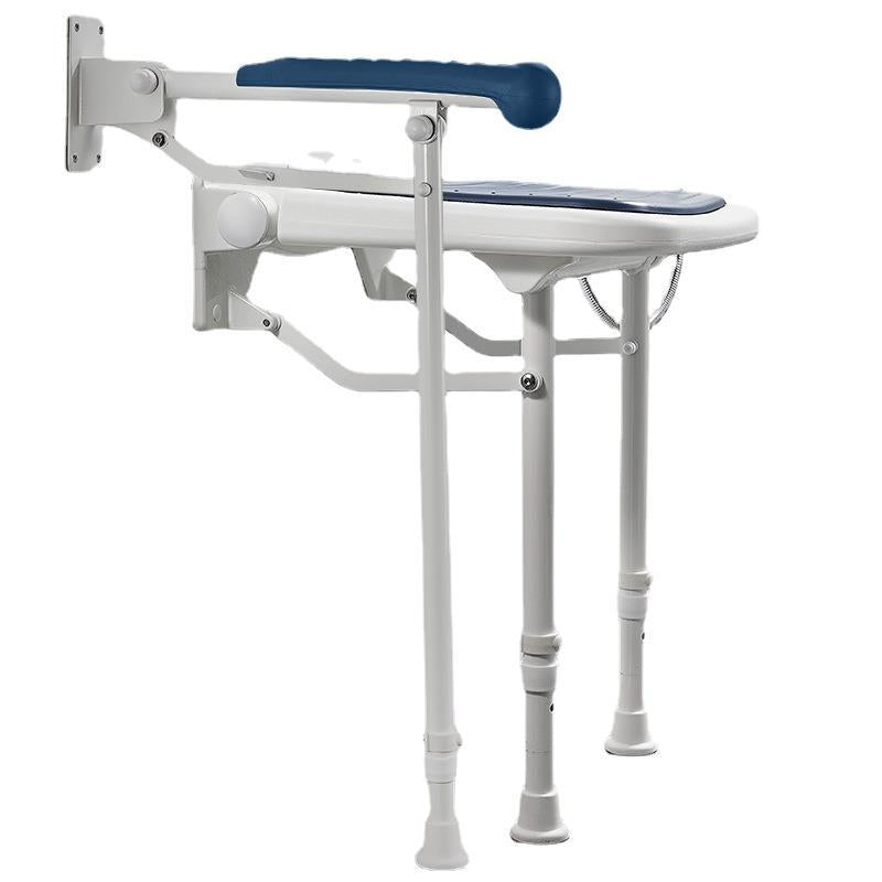 Bathroom seat folding stool, elderly toilet, toilet handrail, folding safety, anti-skid railing, bath stool