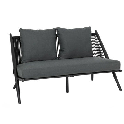 Nordic Outdoor Sofa Courtyard Villa Model Room Rattan Table And Chair Combination Balcony Sofa Chair Sunshine Room Furniture