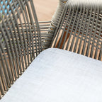 Rattan Woven Outdoor Sofa Combination Courtyard Hotel B B Outdoor Furniture Outdoor Leisure Tables And Chairs Rattan Chair Dining Chair Sunscreen