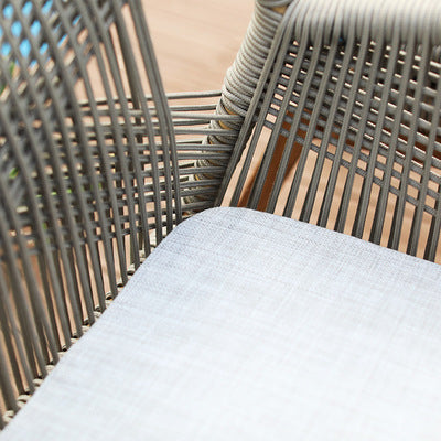 Rattan Woven Outdoor Sofa Combination Courtyard Hotel B B Outdoor Furniture Outdoor Leisure Tables And Chairs Rattan Chair Dining Chair Sunscreen