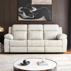3 Seat Automatic Adjustable Recliner Sofa with USB, Cup Holder, Socket