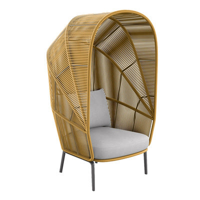 Leisure Balcony Small Sofa Bird's Nest Landing Garden Villa Rattan Chair Lazy Bed Outdoor Indoor Resort Furniture