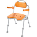 Non perforated bathroom stool folding bath chair antiskid bath chair stroke hemiplegic elderly bath stool