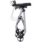 Aluminium Alloy Four Wheels Rollator for Rehabilitation of the Elderly
