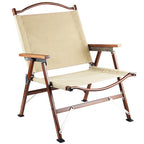 Outdoor Camping Aluminum Alloy Chair Simple Fishing Backrest Leisure Chair Self Driving Travel Portable Folding Chair