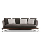 Outdoor Furniture Outdoor Villa Courtyard Rattan Sofa Outdoor Rattan Sofa Combined Rattan Chair Sofa Furniture