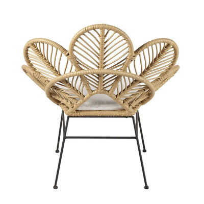 Outdoor Rattan Peacock Chair Modern Simple Courtyard Outdoor Leisure Rattan Chair Balcony Terrace Aluminum Alloy Balcony Chair