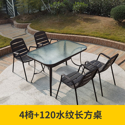 Outdoor Teng Chair Table And Chair Balcony Chair Rattan Chair Tea Table Three Piece Set Of Terrace Furniture Rattan Leisure Chair Garden Furniture