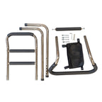Aluminum alloy rising booster movable multi-function punching free armrest elderly bedside rising aid