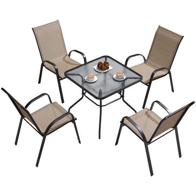 Outdoor Tables And Chairs Courtyard Outdoor Seats Garden Leisure Furniture Outdoor Balcony Teslin Waterproof External Swing Armchair