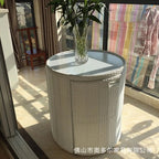 Balcony Small Table And Chair Leisure Rattan Chair Three Piece Set Balcony Tea Table And Chair Combination One Table And Two Chairs