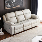 3 Seat Automatic Adjustable Recliner Sofa with USB, Cup Holder, Socket
