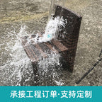 Balcony Small Table And Chair Leisure Rattan Chair Three Piece Set Balcony Tea Table And Chair Combination One Table And Two Chairs