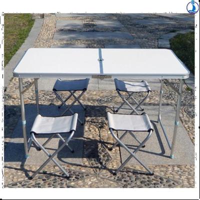 Furniture Household Leisure Dining Table Folding Exhibition Activity Table Field Strip Four Person Learning Table Car Seat
