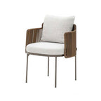 Outdoor Dining Leisure Outdoor Rattan Long Table And Chair Outdoor Courtyard Garden PE Rattan Chair