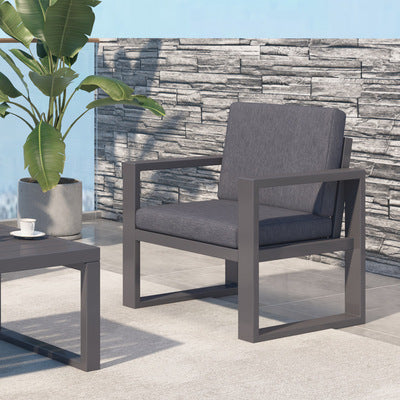 Outdoor Sofa Combination Leisure Aluminum Alloy American Tea Table Balcony Garden Terrace Courtyard Outdoor Furniture