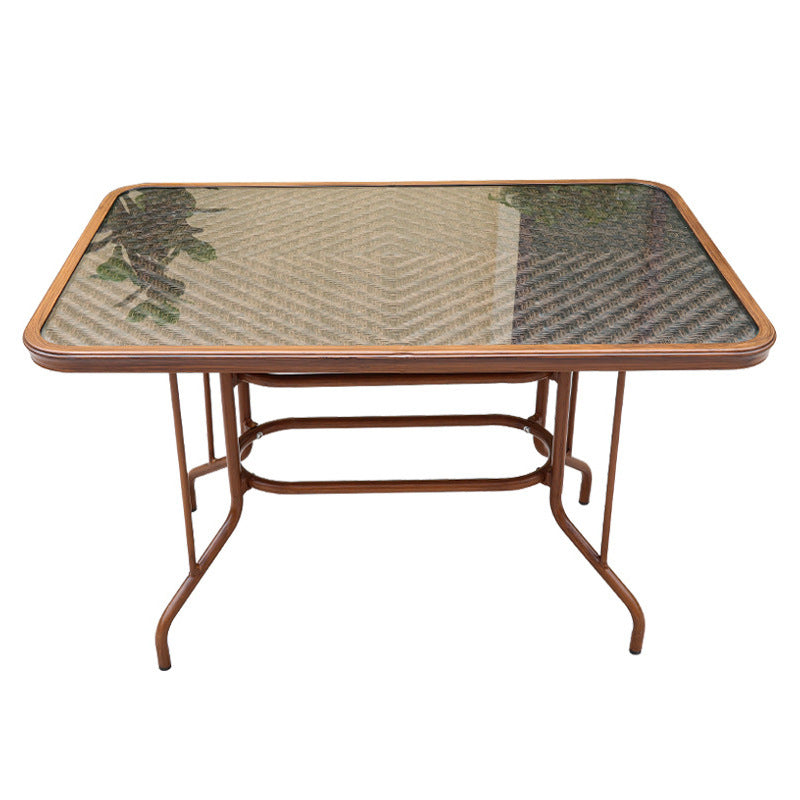 Outdoor Rattan Chair Balcony Table And Chair Set