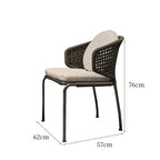 Nordic Outdoor Tables And Chairs Leisure Terrace Outdoor Balcony Garden Courtyard Furniture Combination Tea Table Rattan Chair Three Piece Set