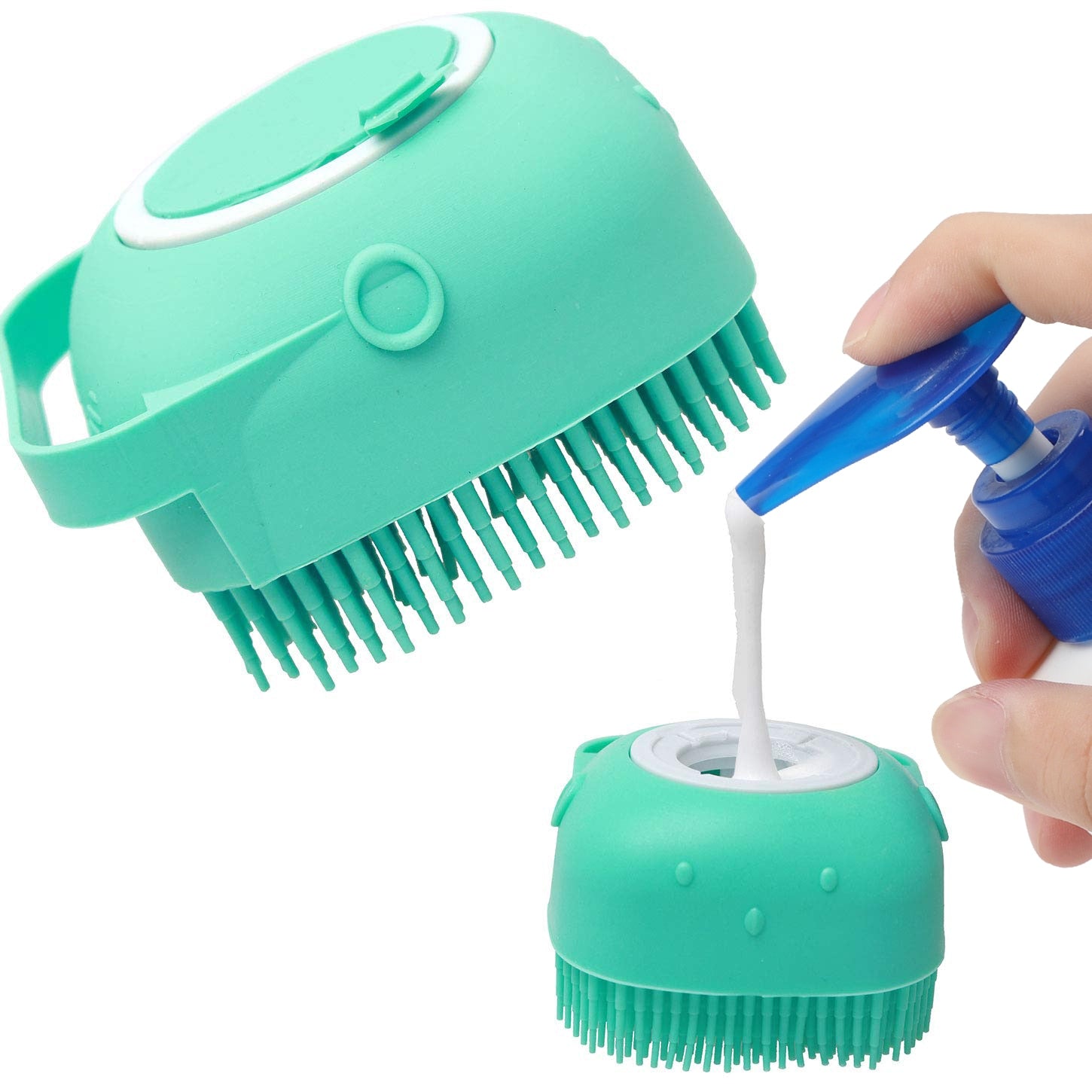 Pet Accessories For Dogs Shampoo Massager Brush Bathroom Puppy Cat Massage Comb Grooming Shower Brush For Bathing Soft Brushes| |