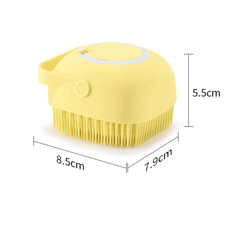 Pet Accessories For Dogs Shampoo Massager Brush Bathroom Puppy Cat Massage Comb Grooming Shower Brush For Bathing Soft Brushes| |