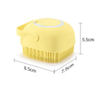Pet Accessories For Dogs Shampoo Massager Brush Bathroom Puppy Cat Massage Comb Grooming Shower Brush For Bathing Soft Brushes| |